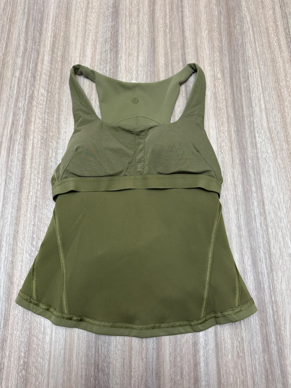 Lululemon Instill Tank Top Size 4 in Bronze Green